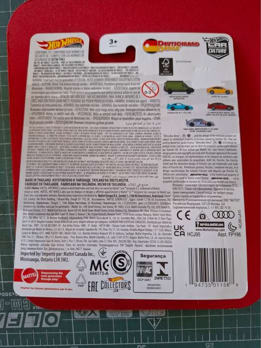 Hot Wheels Premium Deutschland Design Mercedes Sprinter