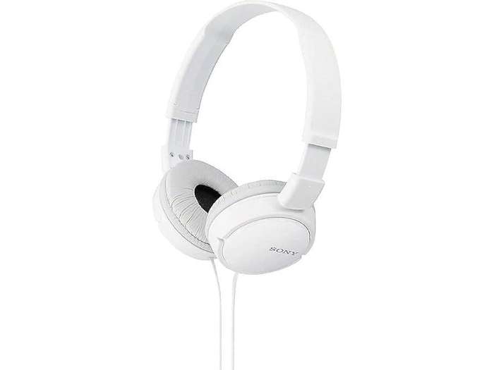 Sony Foldable Headphones - MDR-ZX110 - White