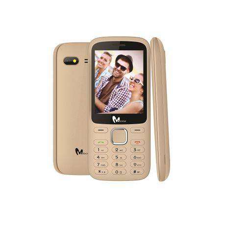 Mobicel H4 32MB Single Sim Feature Phone - Gold