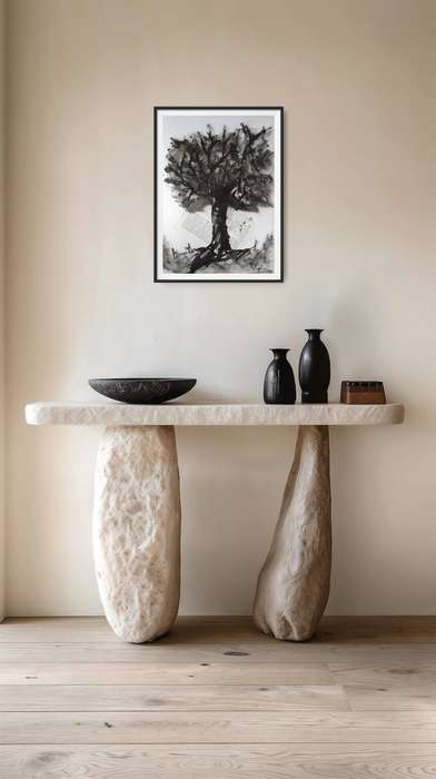 Hilton Edwards Abstract Art Painting tree series