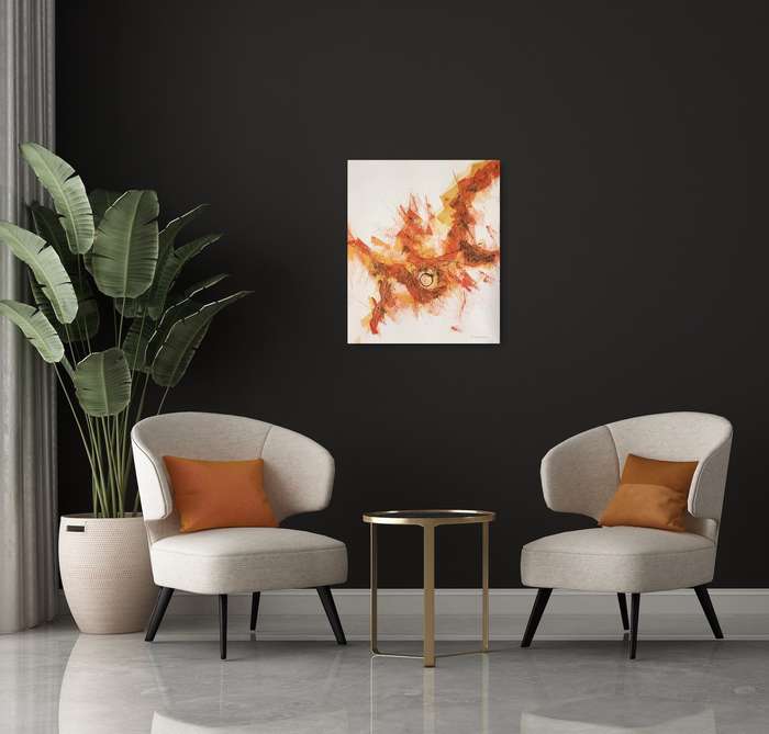Hilton Edwards Abstract Art Painting