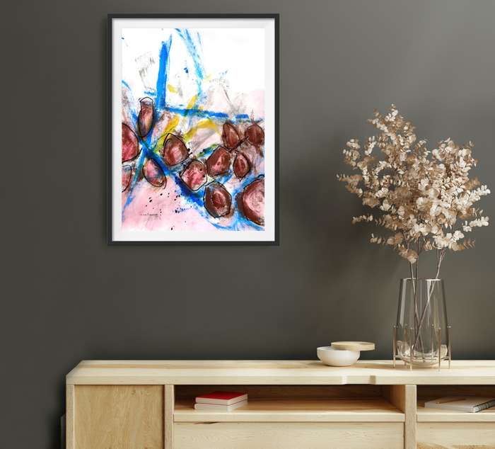 Hilton Edwards Abstract Art Painting