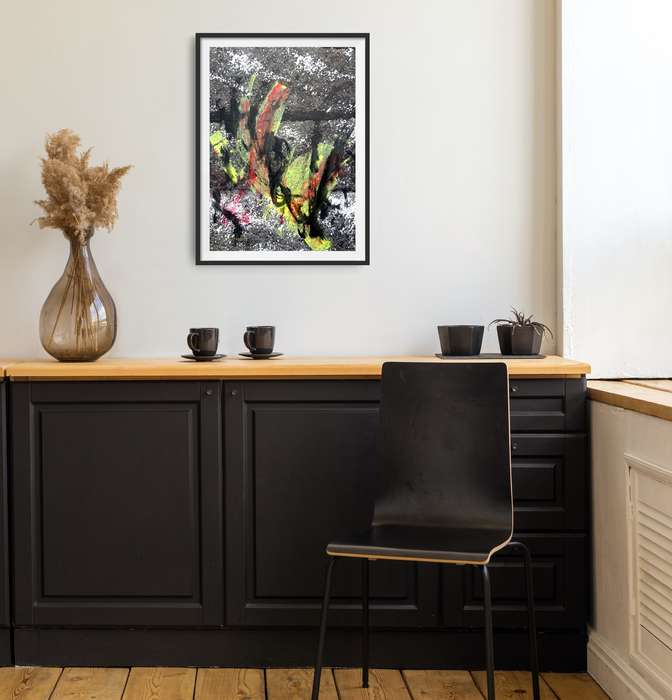 Hilton Edwards Abstract Art Painting