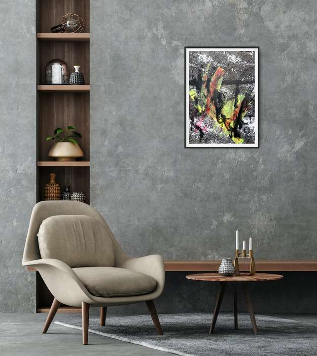 Hilton Edwards Abstract Art Painting