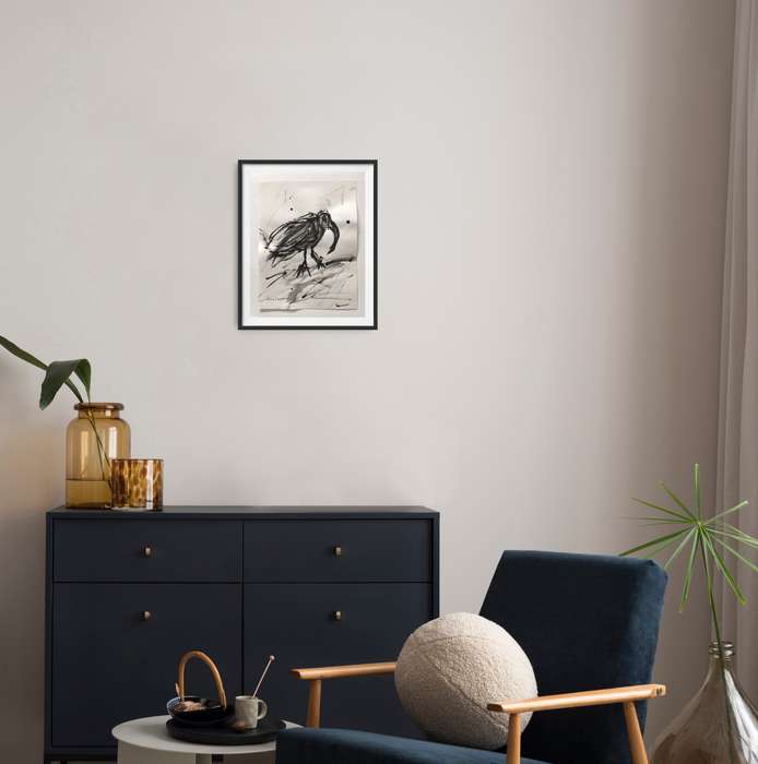 Hilton Edwards Abstract Art Painting - Hadeda