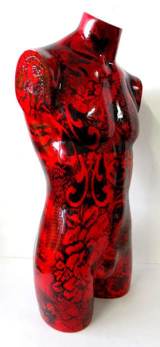 Hilton Edwards Male Torso Sculpture