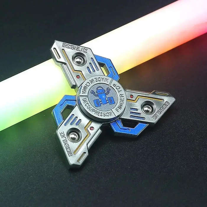 Robot Blade Decompression Fidget Spinner