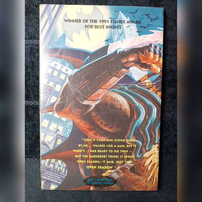 Batman vs Predator, collected series, 1993, rare crossover, first edition, soft cover