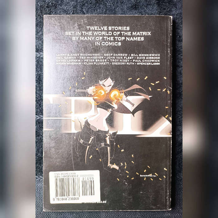 Matrix, comic book, collected series, 2003, 1st edition, soft cover