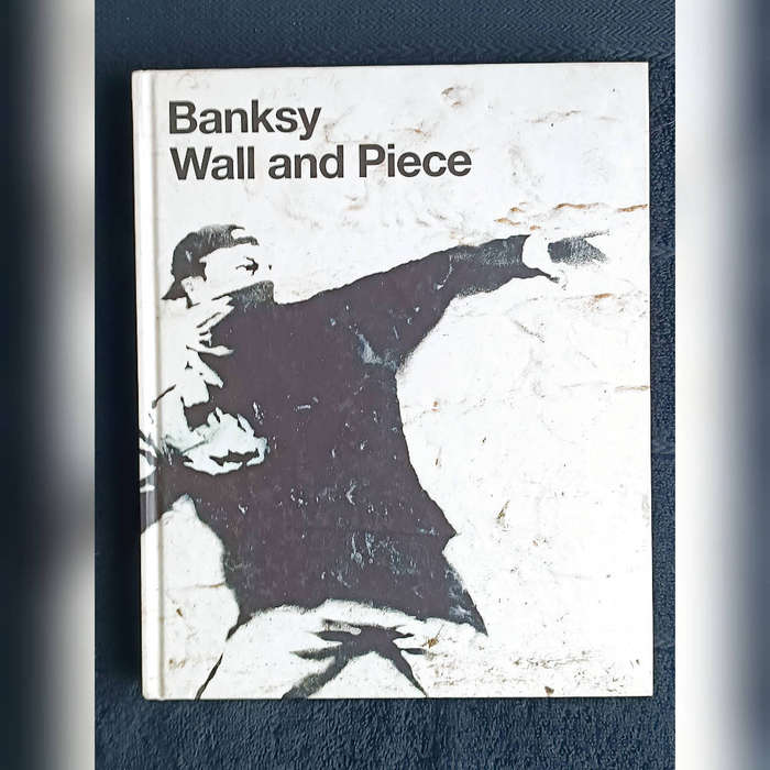 Banksy wall and piece hard cover 2005 1st edition printed in Germany
