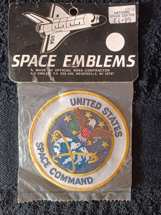 United States space command patch 1985 - 2002