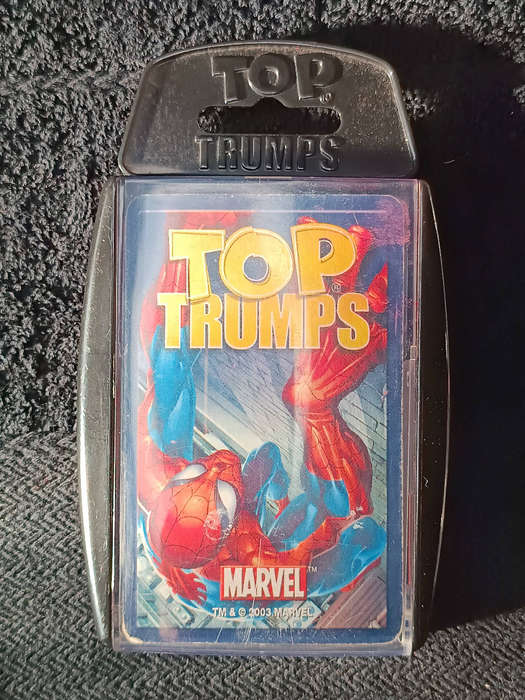 Top trumps marvel collectors card game 2003