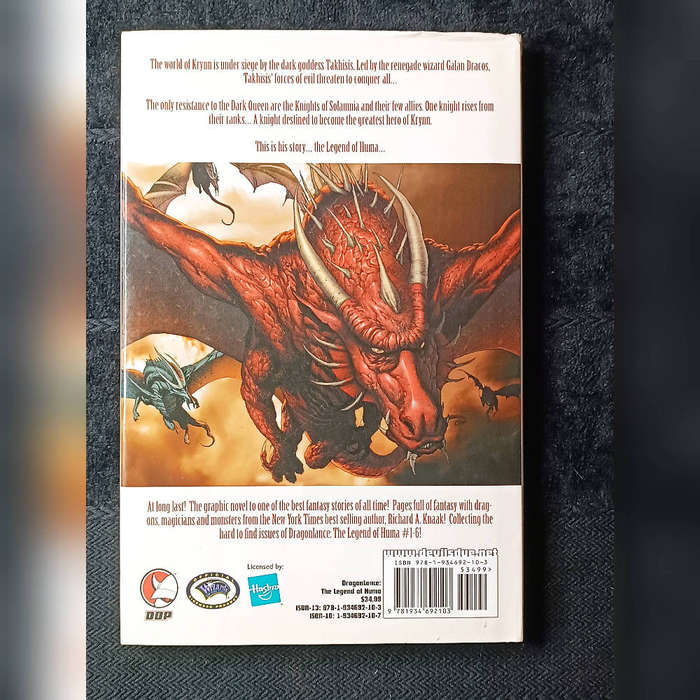 Dragonlance - Legend of Huma, graphic novel 2007