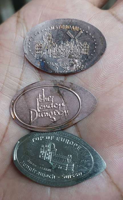 Rare elongated pennies bid for the lot