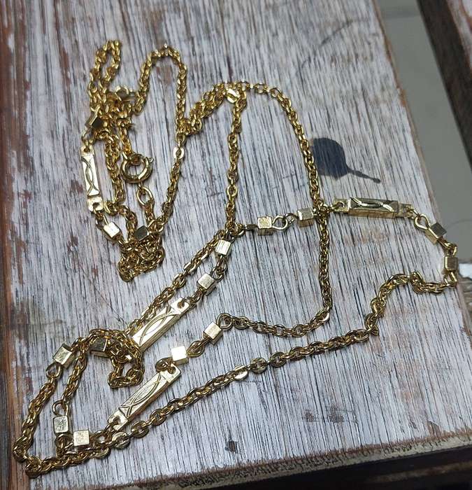 Vintage 80cm neck chain can be doubled nice weight