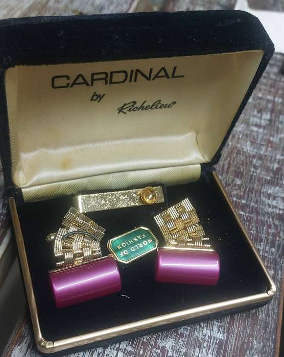 Vintage cufflinks never used