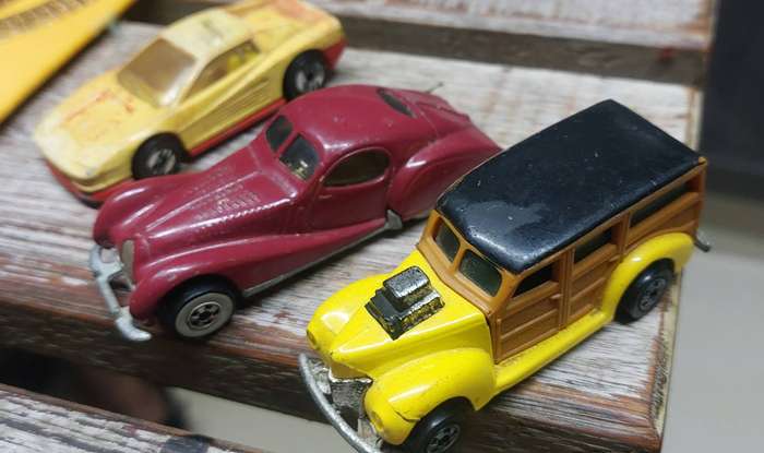 Vintage matchbox and hot wheels cars metal