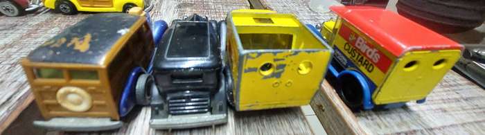 Vintage matchbox and hot wheels cars metal