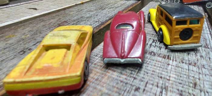 Vintage matchbox and hot wheels cars metal