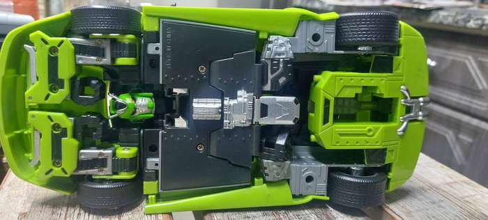Rare Lamborghini Murciélago,  1/18 scale model transformer