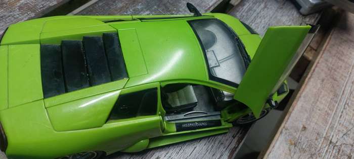 Rare Lamborghini Murciélago,  1/18 scale model transformer
