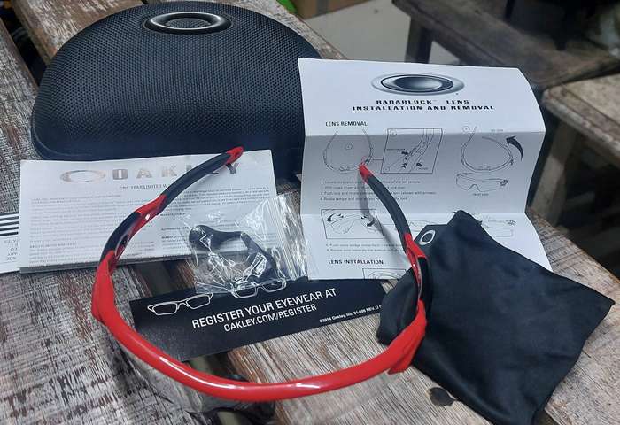 Oakley radar lock glasses