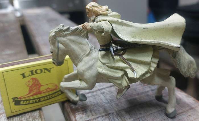 Gandalf the White on Horseback from The Lord of the Rings