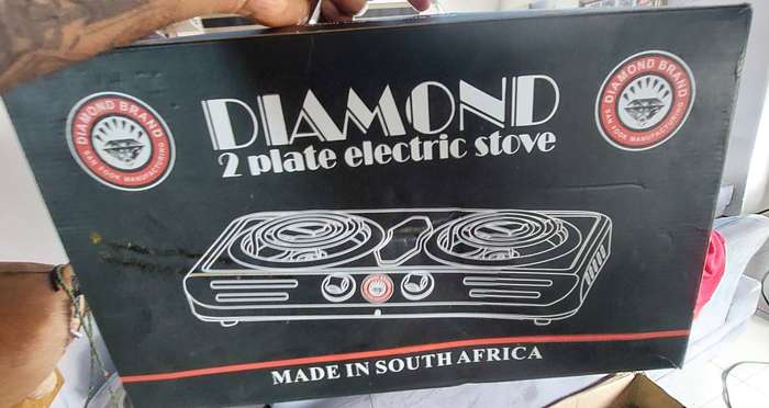 2 plate electric stove