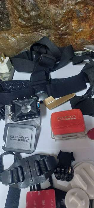 Massive gopro  assessories like new including batteries