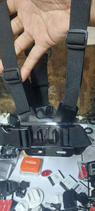 Massive gopro  assessories like new including batteries