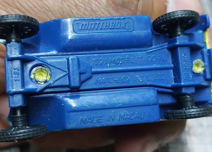 Vintage matchbox car