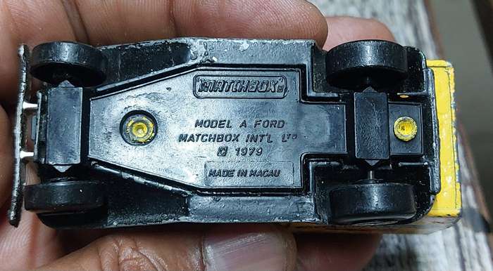 Vintage matchbox car