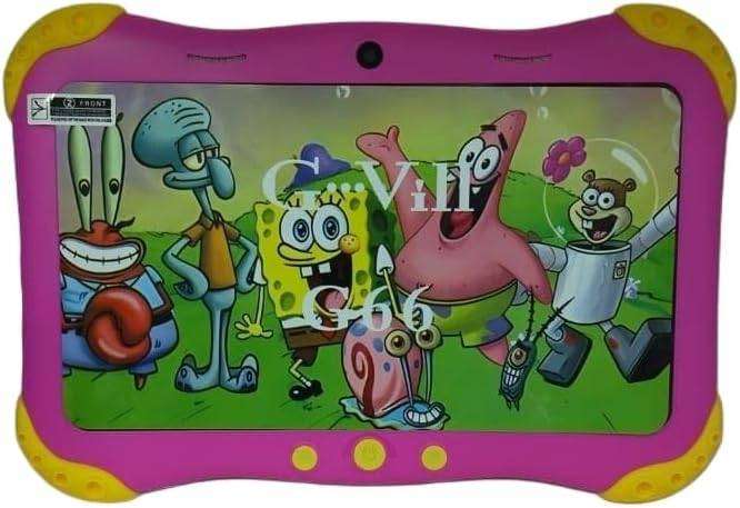 G-66 PINK KIDS TABLET WITH WIFI CONNECTION AND SIM CARD FRIENDLY
