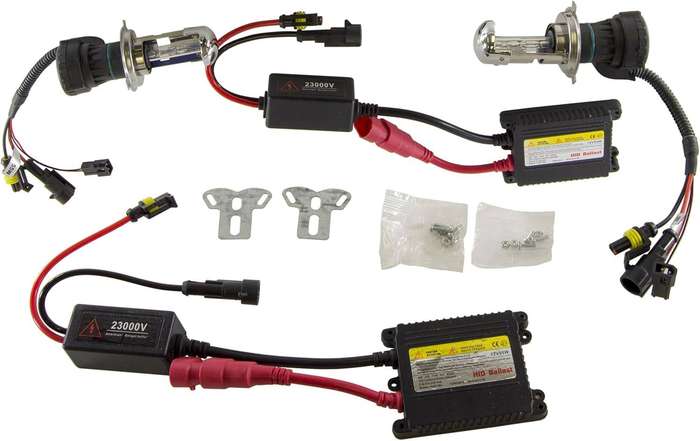 H4 HID XENON LIGHT CONVERSION KIT, HIGH INTENSITY DISCHARGE LAMP SYSTEM