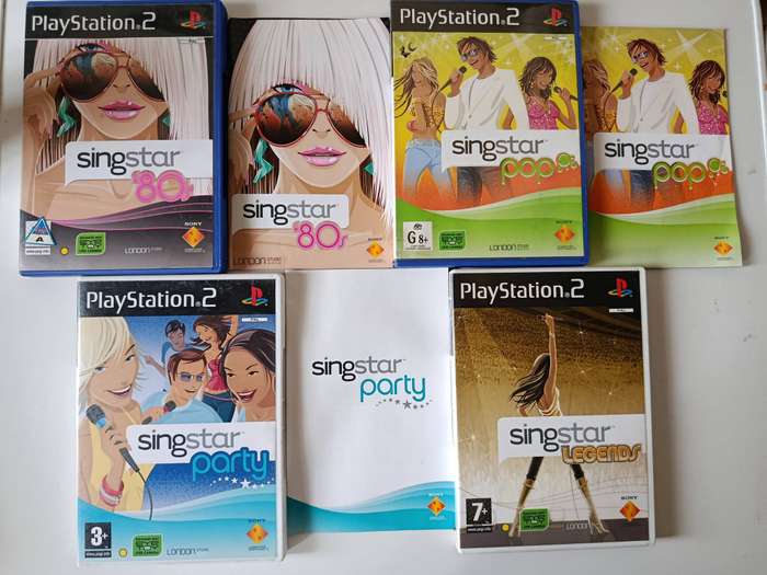 Singstar Game Bundle Playstation 2 PS2