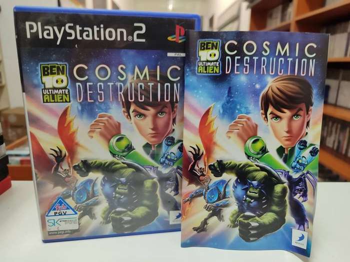 Ben 10 Ultimate Alien Cosmic Destruction Playstation 2 PS2