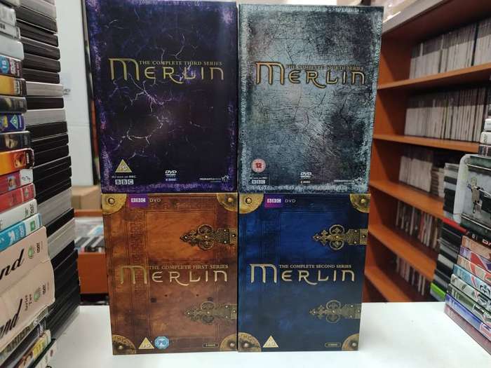 Merlin Seasons 1 to 4 Dvd Bundle