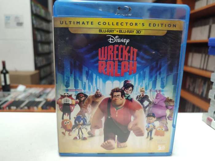Wreck it Ralph 3D / 2D Blu Ray