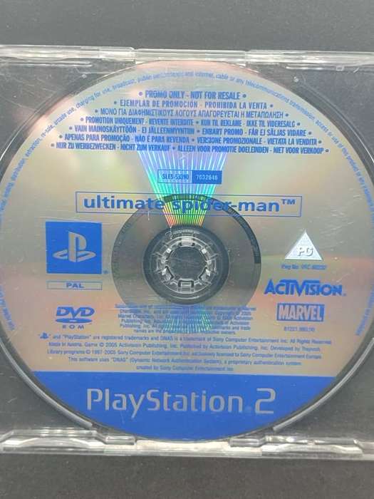 Ultimate Spider-Man Playstation 2 Promo Copy