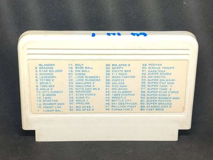 64 in 1 TV Game Cartridge