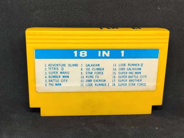 18 in 1 TV Game Cartridge