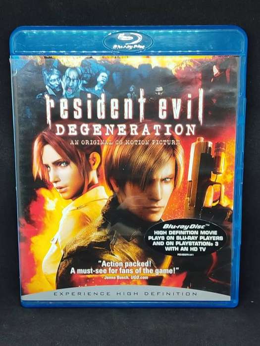 Resident Evil Degeneration Blu Ray