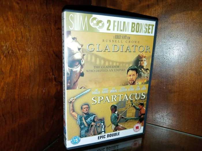 Gladiator / Spartacus 1960 Dvd Combo