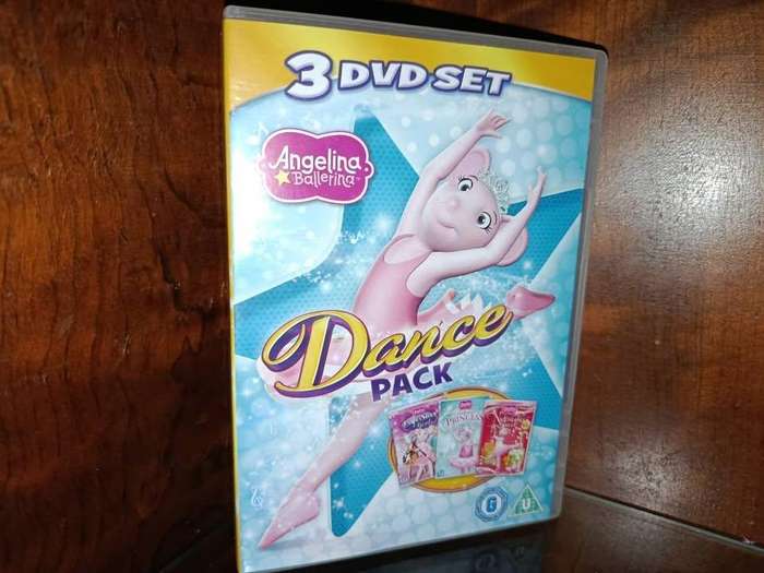 Angelina Ballerina Dance Pack  Dvd Set
