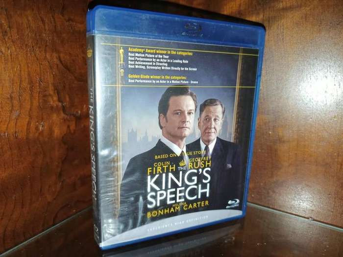 The Kings Speech Blu Ray