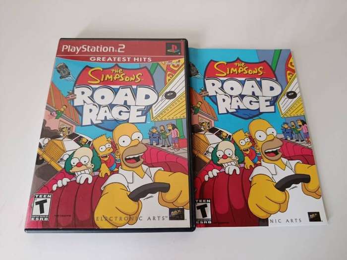 The Simpsons Road Rage (US NTSC) Playstation 2 PS2