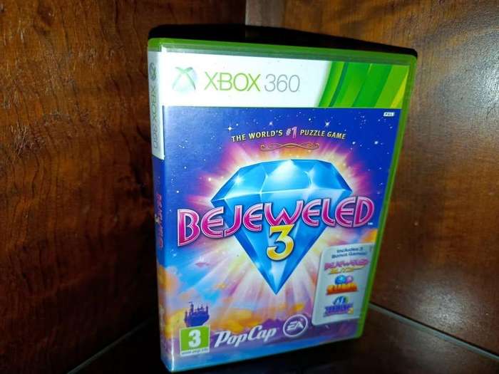 Bejeweled 3 /  Bejeweled Blitz LIVE /  Zuma /  Feeding Frenzy 2 Xbox 360