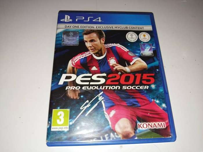 Pro Evolution Soccer PES 2015 PlayStation 4 ps4