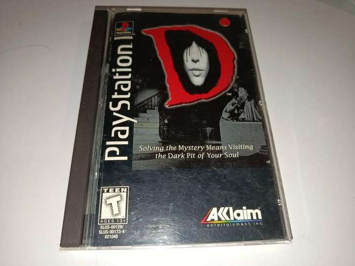 D Long Box PlayStation PS One PS1 US NTSC