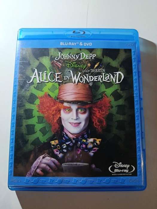 Alice In Wonderland 2010 Blu Ray